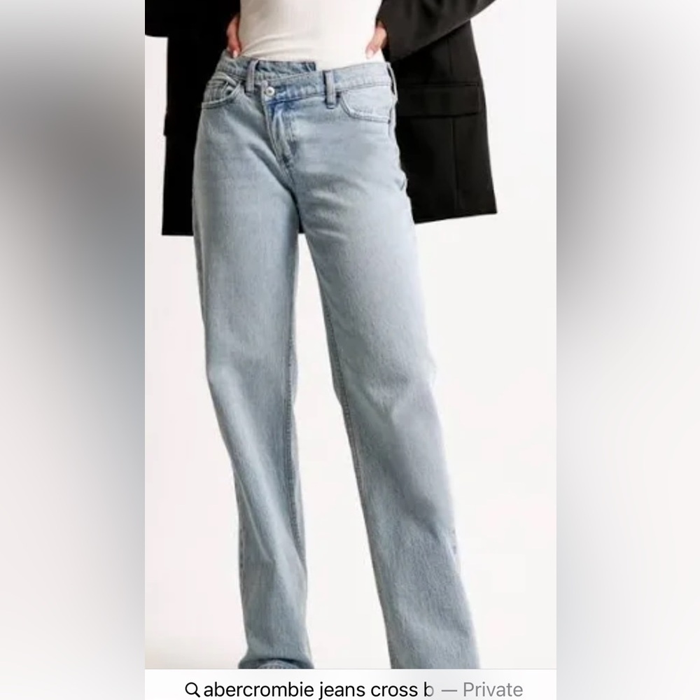 3 jeans -Abercrombie & Fitch Medium Blue Denim